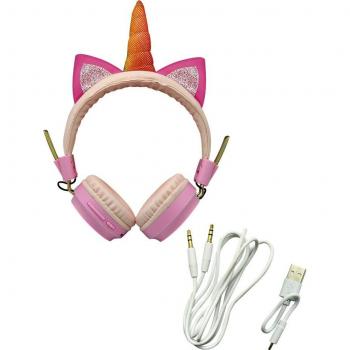 Auriculares inalámbricos Sweet Dreams con cuerno de unicornio