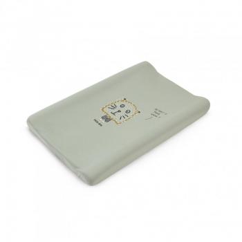 Babyclic Funda para Cambiador de Bañera Sauvage Mint, Algodón de Punto, Tamaño 70-80 cm