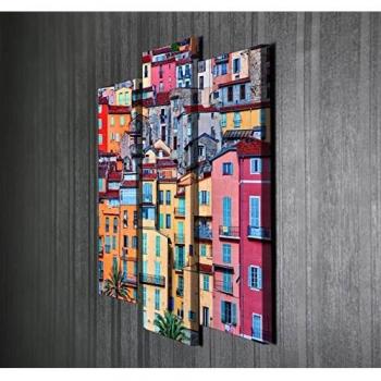 Walimex lity UC010 Decorativa Lienzo Pintura, Madera, Multicolor, 66 x 45 cm