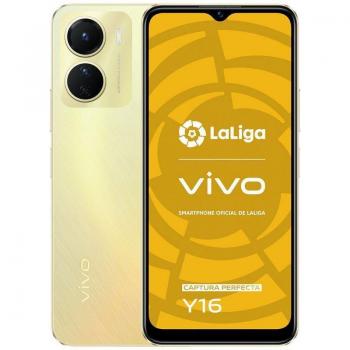 Vivo Y16 4GB RAM 128GB Storage Drizzling Gold Unlocked Smartphone