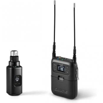 Shure SLXD35 Portable Digital Wireless System with SLXD3 Plug-On Transmitter, G58: 470-514MHz