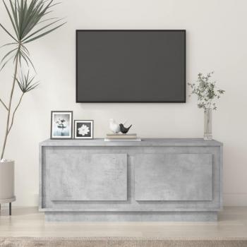 Mesa de centro Sala de estar Hormigón gris 102x50x44 cm Madera Multicapa
