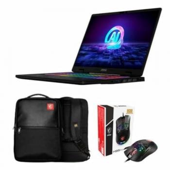MSI Pulse 16 AI 20th Anniversary C1VFKG-060XES Laptop, Intel Core Ultra 9 185H, 32GB RAM, 1TB SSD, Nvidia GeForce RTX 4060, pantalla de