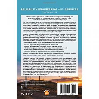 Reliability Engineering and Services