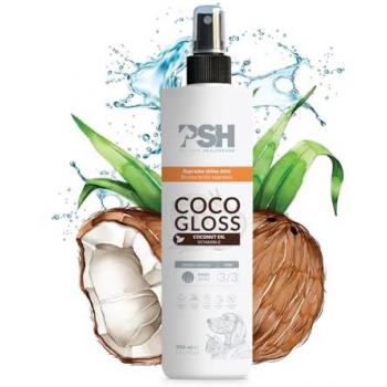 Loción Brillo Supremo de Coco para Perros y Gatos - Sin Aclarado - 300 ml