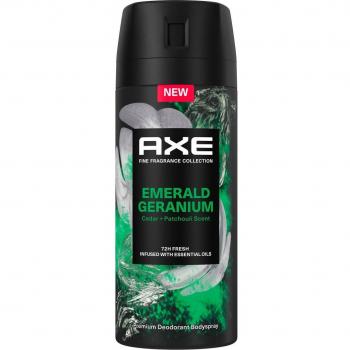 Axe Emerald Geranium Desodorante en Spray para Hombre 150 ml