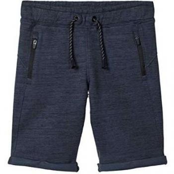 NAME IT Nkmscott Swe Long Shorts UNB Noos Pantalones Cortos, Zafiro Oscuro, 122 para Niños