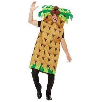 Smiffys Palm Tree Costume Disfraz de palmera, color verde, Talla única