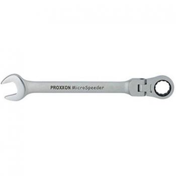 PROXXON 23 051 2223051-Llave articulada carraca 72d sw 14 mm, Metal