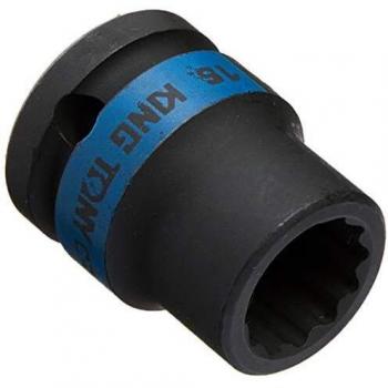 Llave de Impacto Métrica Estándar 1/2 12 Puntas - 16 mm KING TONY