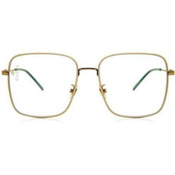 Gucci GG0445O-004-56 Brillengestell, Amarillo, 56.0 Unisex Adulto