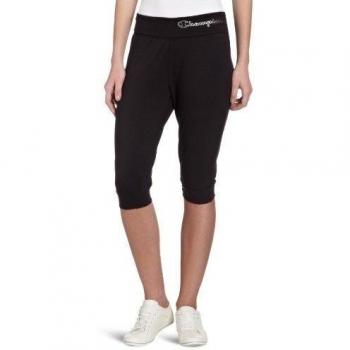 Champion - Pantalones para mujer, tamaño XS, color negro