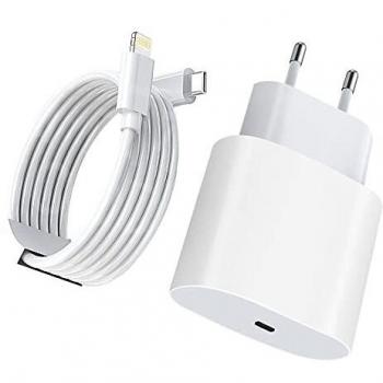 ãCertificado MFiã Cargador rÃ¡pido de Pared para iPhone 13 20W PD Tipo C con Cable USB C a Lightning de 6 pies Compatible con iPhone 13/12/12 Mini/12Pro /12 Pro Max/11/11 Pro MAX/XS MAX/XR/X