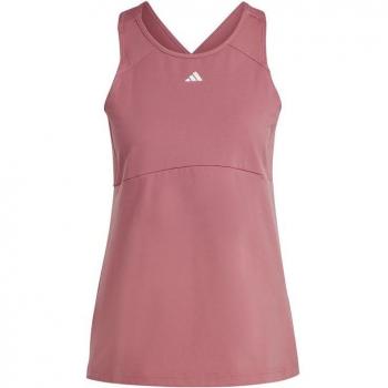 Camiseta De Yoga Adidas Studio Rosa Mujer