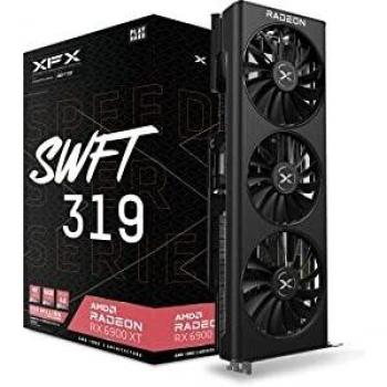 Tarjeta Gráfica Radeon RX 6900 XT XFX SWFT319 16GB GDDR6 PCI-Express 1825 MHz Negra