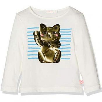 Billieblush - Camiseta para niña Marfil