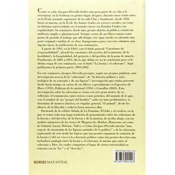 Seminario La Bestia Y El Soberano: Volumen I