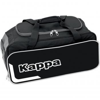 Kappa Maletín Médico Balzio - Maletín médico, material resistente, compartimentos organizadores, diseño ergonómico, cierre seguro, color negro con detalles en rojo