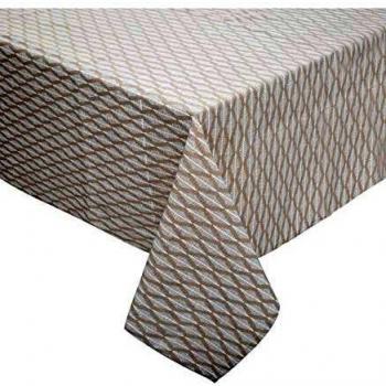 Mantel Rectangular Dune de Algodón Chambray Beige 150x250 cm