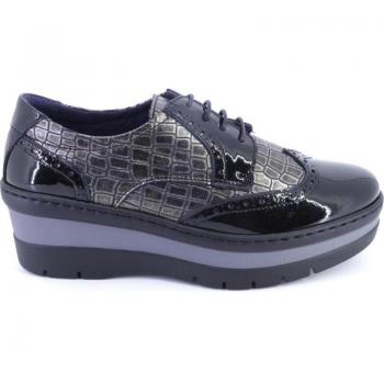 Zapatos con cordones de mujer NOTTON 0157 bronce 623