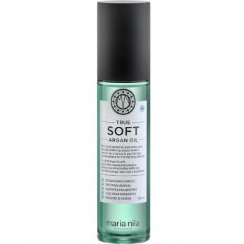 Maria Nila True Soft Argan Oil - Tratamiento capilar con aceite de argán para cabellos rebeldes