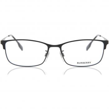Burberry BE1357TD Asian Fit 1007 Men's Eyeglasses Black Size 55 (Frame Only) - Blue Light Block Available