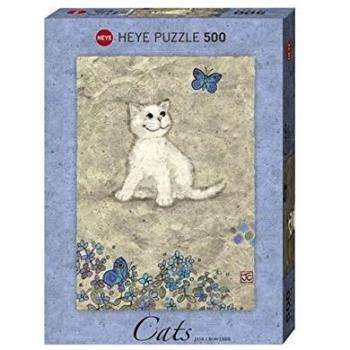 Puzzle Heye Gatito Blanco 500 Piezas
