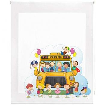 Estor Enrollable Infantil Traslúcido Estampado Digital 165x250 cm HSCI06846