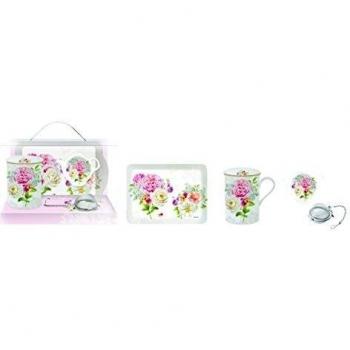 R2S 306ROLC The Romantic Lace Estuche-Taza cerámica, 10 X 15 X 21 cm