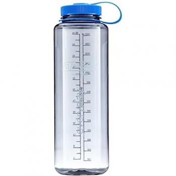 Nalgene NL21780048 - Bidón con boca ancha de acampada y senderismo, color gris