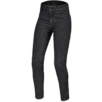 Macna Pantalones de Moto Vaqueros para Mujer Janice Negros