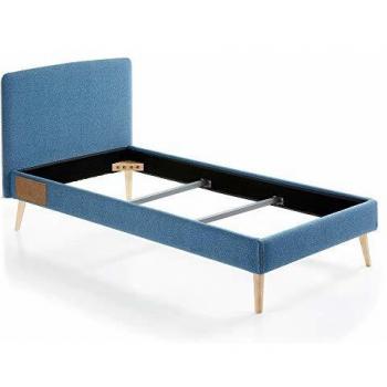 Kavehome cama dyla 90x190 cm azul oscuro