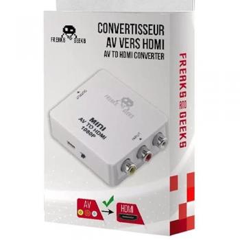 Convertidor AV a HDMI para Consolas Retro (SNES, Megadrive, Wii)