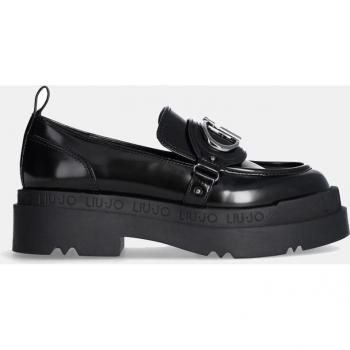 Mocasines Liu Jo Love 41 para mujer en piel sintética con acabado brillo y suela track