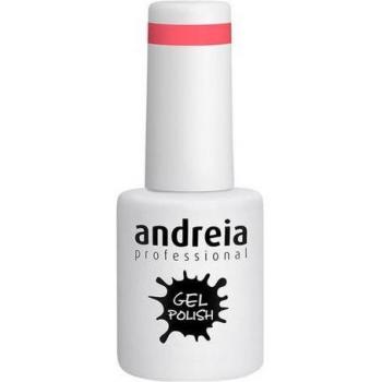 Andreia Professional Gel Polish Esmalte de Uñas Número 285 Coral Rosa Intenso Brillo y Duración de 4 Semanas para Lámpara UV/LED Manicura Francesa Barniz de Gel 10.5