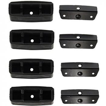 Thule 183156 Kit de Ajuste Personalizado para Montar una Barra de Techo, Negro