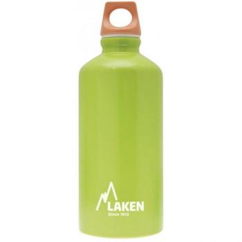 Laken Futura Cantimplora Botella de Aluminio 750ml con Tapón Rosa y Cuerpo Verde
