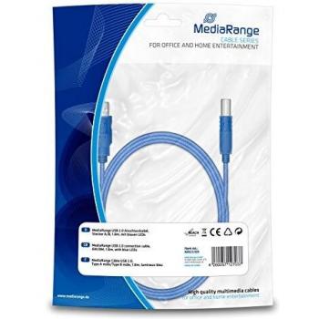 MediaRange MRCS109 - Cable de impresora