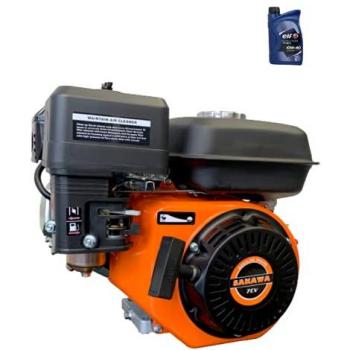 Motor de Gasolina 4 Tiempos 208CC 7CV con Aceite SAKAWA
