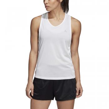 Adidas Club Tie Tank Camiseta de Tirantes, Mujer, Blanco, S