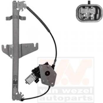 VAN WEZEL Elevalunas 2115263 - Ventana eléctrica, compatible con varios modelos de vehículos, fabricado en material duradero, incluye motor y mecanismo de elevación, fácil instalación