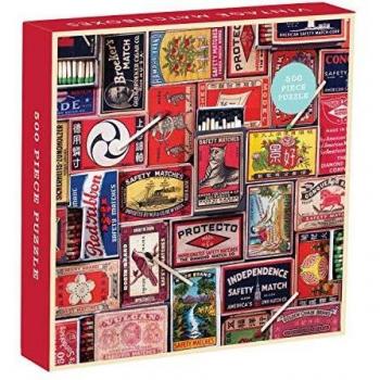 Vintage Matchboxes 500 Piece Puzzle