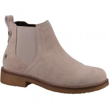 Hush Puppies Maddy Suede Women's Nude Ankle Boots
