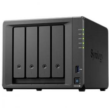 Synology DiskStation DS425+ 4-Bay Diskless NAS Enclosure with Intel Celeron J4125 and 2GB DDR4 Memory