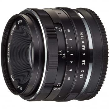 Objetivo Meike 25mm f/1.8 para Micro Cuatro Tercios, Enfoque Manual, Color Negro