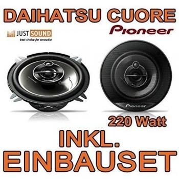 Daihatsu Cuore - Lautsprecher - Pioneer TS-G1323i - 13cm Einbauset