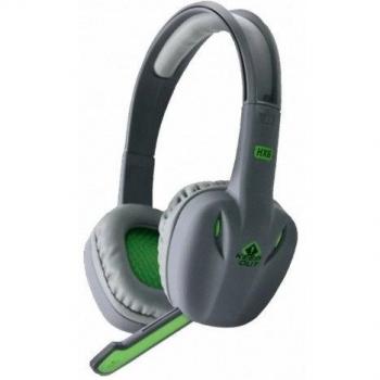 KeepOut HX6 USB Binaurale Diadema Negro, Verde auricular con micrófono - Auriculares con micrófono