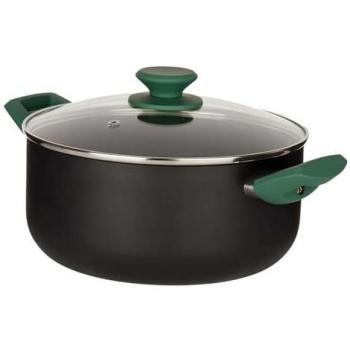 Cacerola Kinvara Negro Verde Ø 24 cm Aluminio (4,5 L)