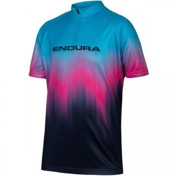 Endura Maillot Manga Corta Infantil Xtract Azul 7-8 años
