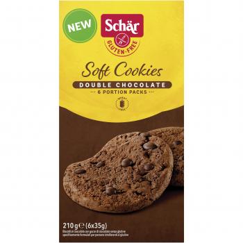 CHAR SOFT COOKIE DOBLE CHOCOLATE SIN GLUTEN 210G